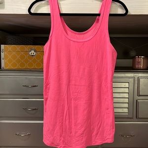 Womens L pink tank